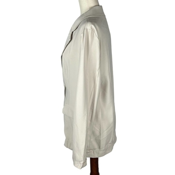 PHILOSOPHY ONE BUTTON CAREER BLAZER JACKET IN CREAM‎ NWT WOMEN'S SIZE LARGE - Picture 4 of 14